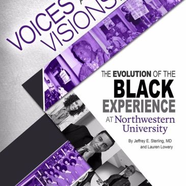 Book cover about the evolution of the Black experience at Northwestern University.
