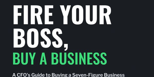 Fire Your Boss, Buy a Business book cover by John D. Mathis, CPA