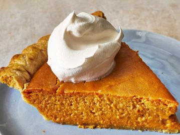 Yummy pumpkin pie available  from 10/21/2023 to 11/30/2023.