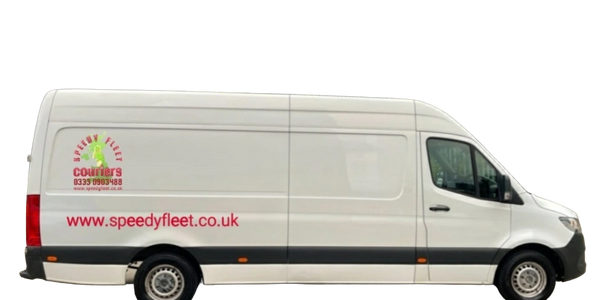 LWB courier service van Staffordshire