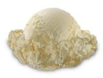 Vanilla flavored Ice Cream