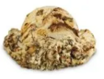 Peanut Butter and Chocolate Fudge Swirled in Peanut Butter Ice Cream with Peanut Butter Cups