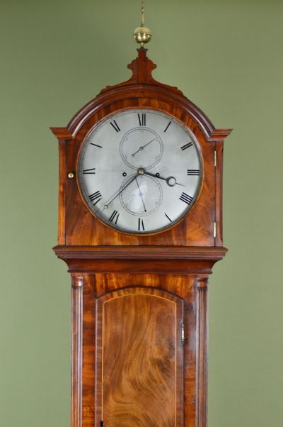 Scottish antique longcase clock by james howden, edinburgh