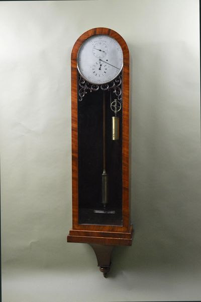 Antique victorian wall regulator clock