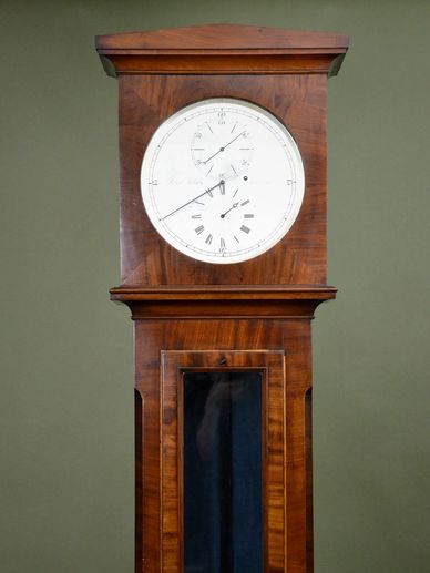Antique Edinburgh longcase regulator clock