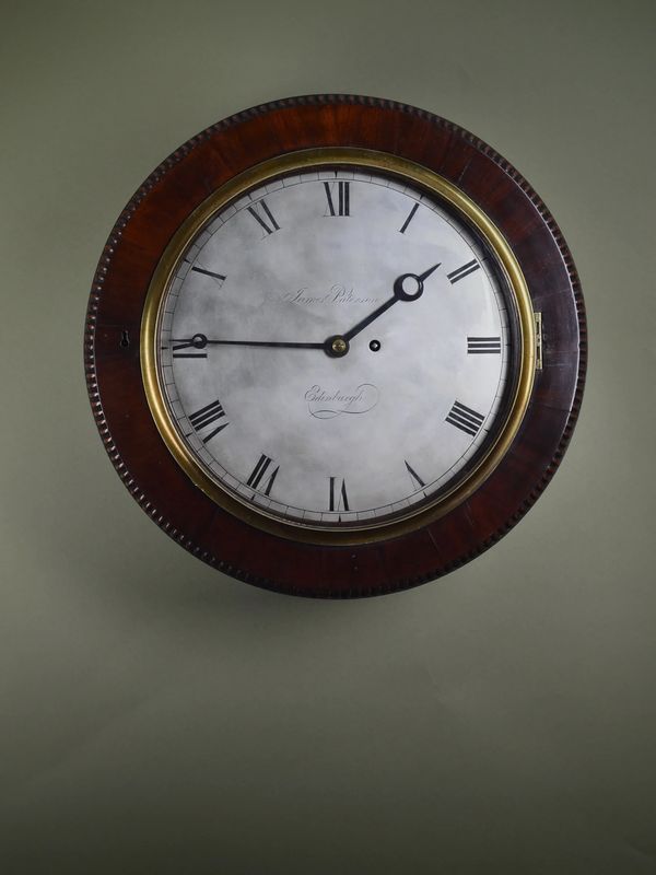 edinburgh wall clock