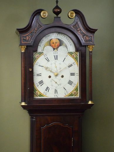 Antique clock by John Smith, Pittenweem