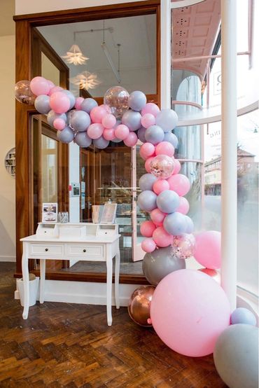 balloon installation, balloon display, corporate balloon installation, corporate balloon display,