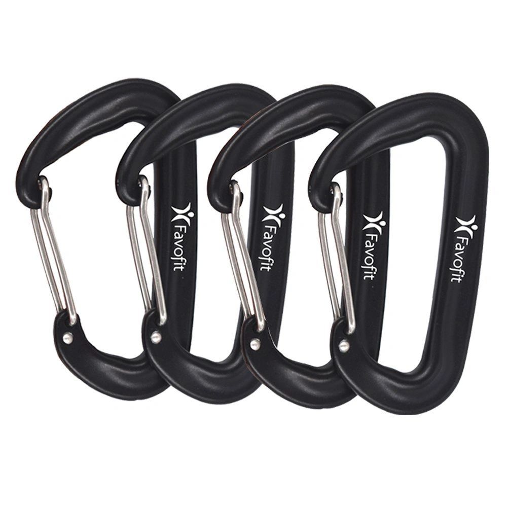Favofit 12Kn Heavy Duty Carabiner Clips Small For Wiregate S1G7 1 Pcs 