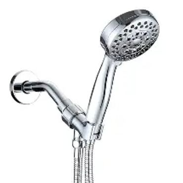 most common handheld shower head
