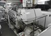 Deutz main engine on a large motor yacht
