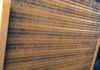 Evaporator coils after cleaning.