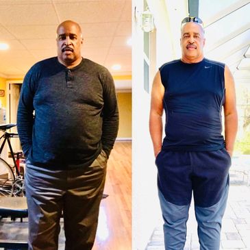 Gary Johnson's weight loss journey.