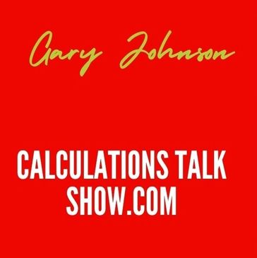 The logo for the Calculations Talk Show home of exclusive interviews with news makers.