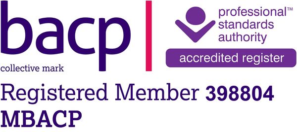 Registered member of the BACP confirms qualifications, and ethical standards.