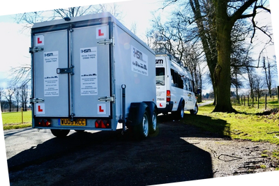 D1+E minibus and trailer driving lessons Hertfordshire