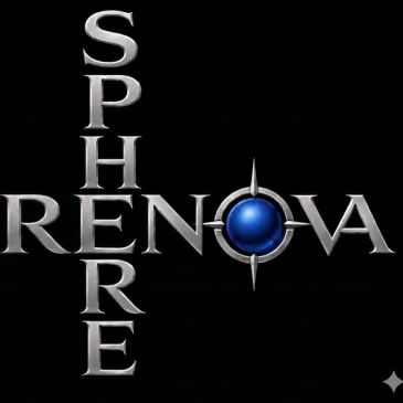Logo with words "SPHERE" and "RENOVA".