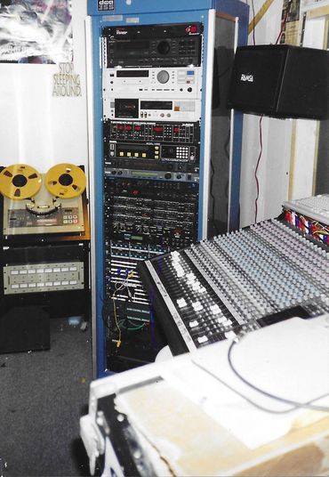 Overtures in recording studio 95 control room