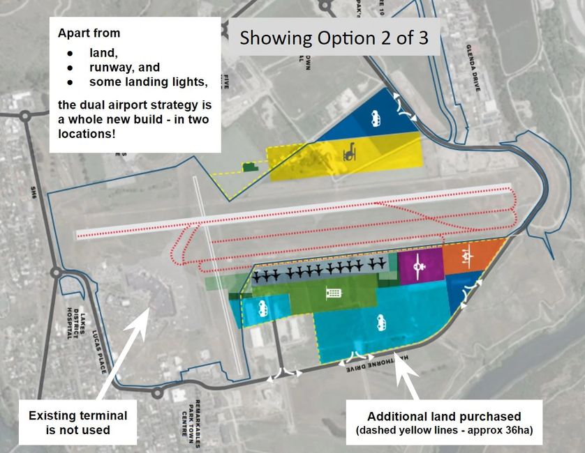 Queenstown Airport terminal designated as redundant