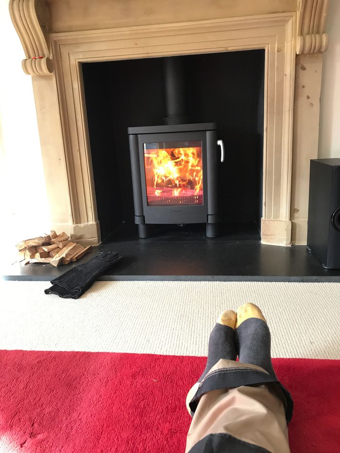 A Swedish Contura 51L a 5kw ConvectionWoodburning stove designed for continuous use…