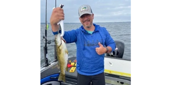 Houghton Lake Smallies!  Size of footballs!