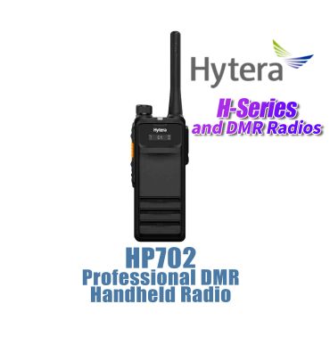 Hytera HP702 professional handheld DMR radio.