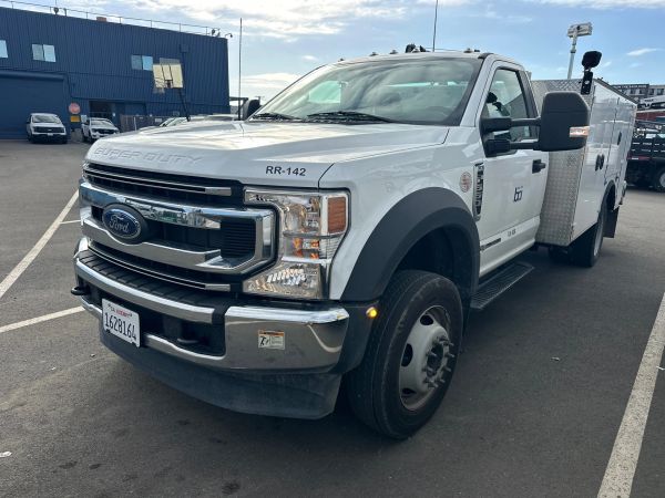 2022 FORD F550 SERVICE BODY UTILITY CRANE WEL
