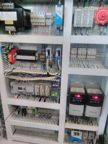 plc control panel,Alen Bradley upgrading 