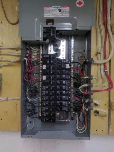 Fuse to Breaker service panel upgrade.
100 Amper Residential.