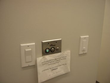 dental office vacuum and occupancy sensor installation