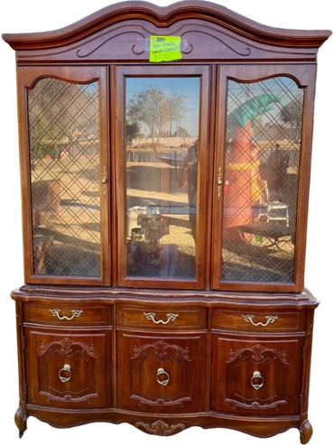 Drexel China Cabinet with Hutch 