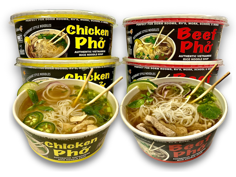 Bao Long Pho Beef Soup Pho Seasoning, 4 Packs (16 Cubes), EXPIRES 18JUN23.