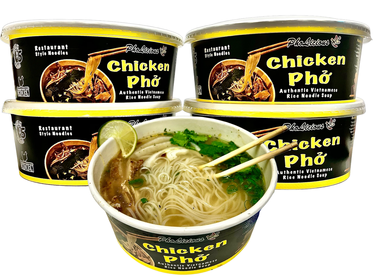 Chicken Phở (Pho) Instant / Authentic Vietnamese Soup / Restaurant