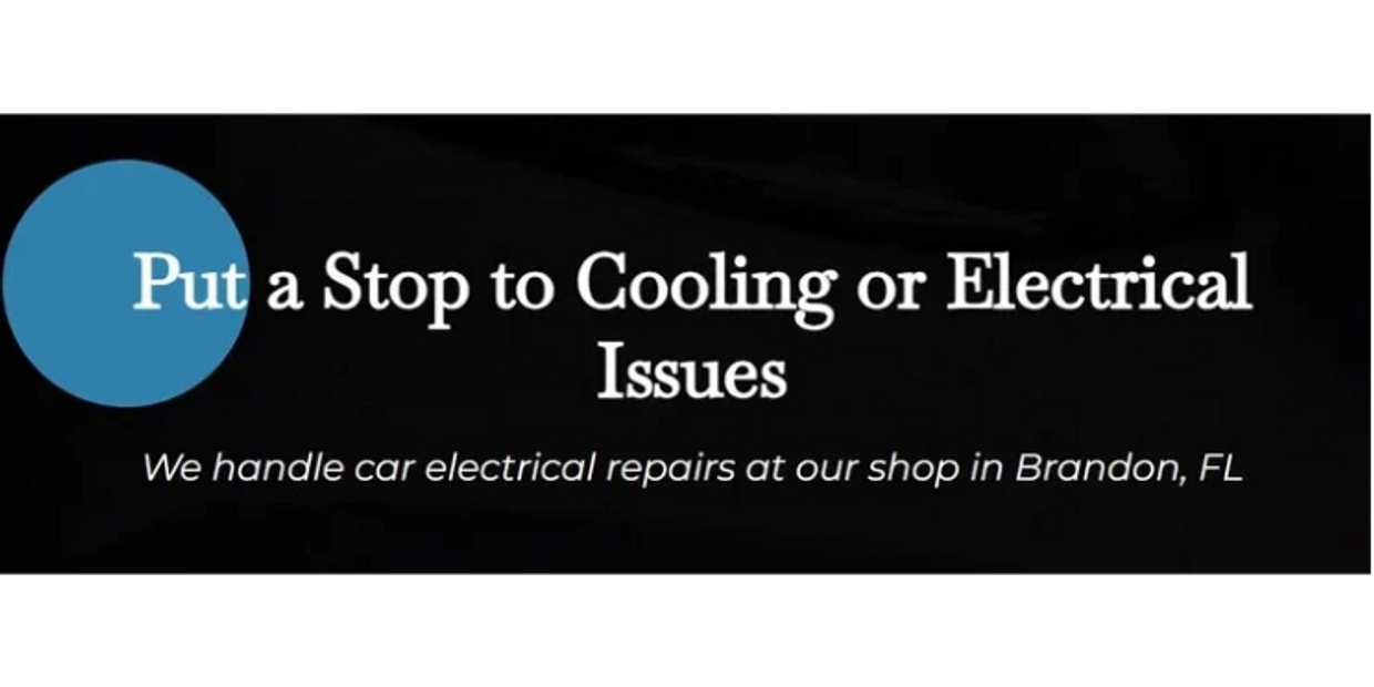 Car repair shop in Brandon, FL, fixing cooling and electrical issues.
