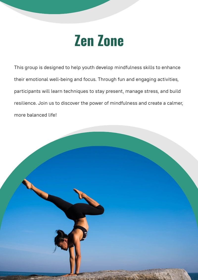 A woman practicing a yoga handstand outdoors under a clear blue sky.