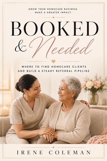 Cover of a book about growing a homecare business.