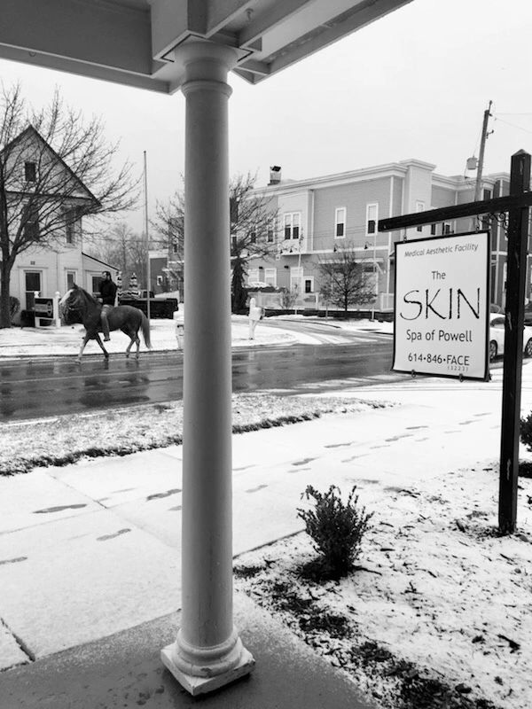 A horse is a horse, of course, of course!  Love our Powell village! At The SKIN Spa of Powell.