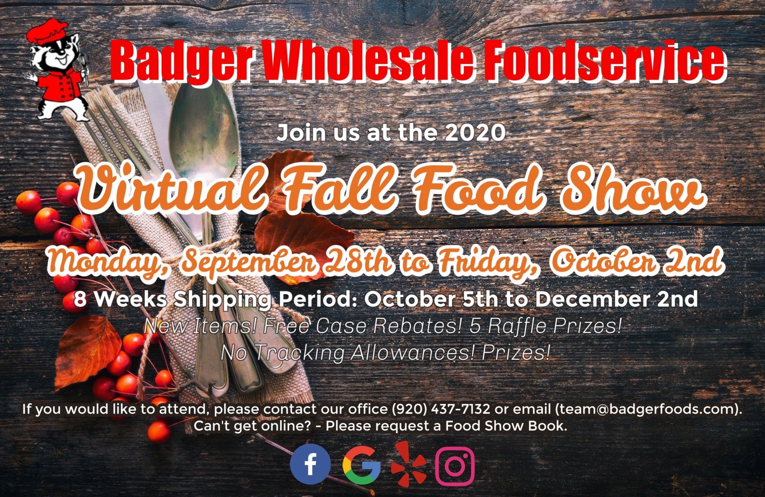 Badger Wholesale Foodservice Foodservice, Badger Wholesale Badger