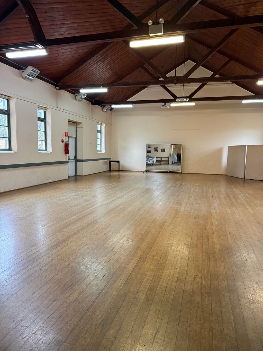 The large hall.