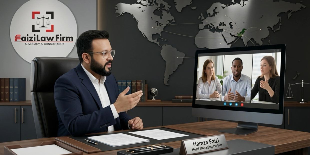 Remote international contract drafting and legal support