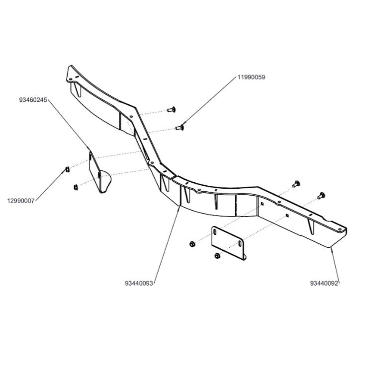Northern Grass Baffle Kit 52 Wright 98440015