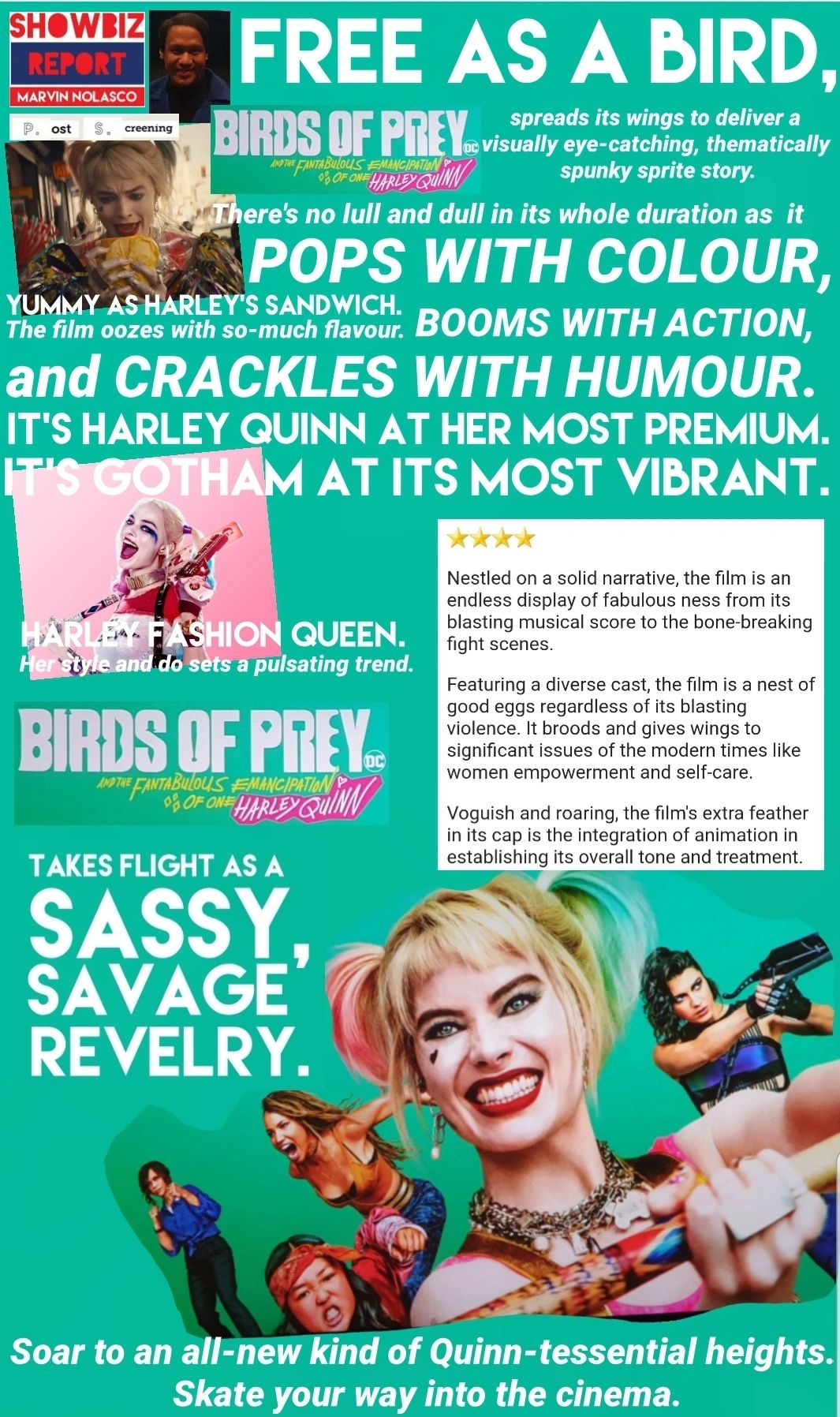 Review: Margot Robbie's Harley Quinn Soars in Birds of Prey