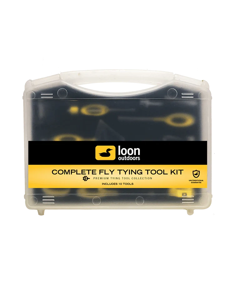 Complete fly tying tool kit