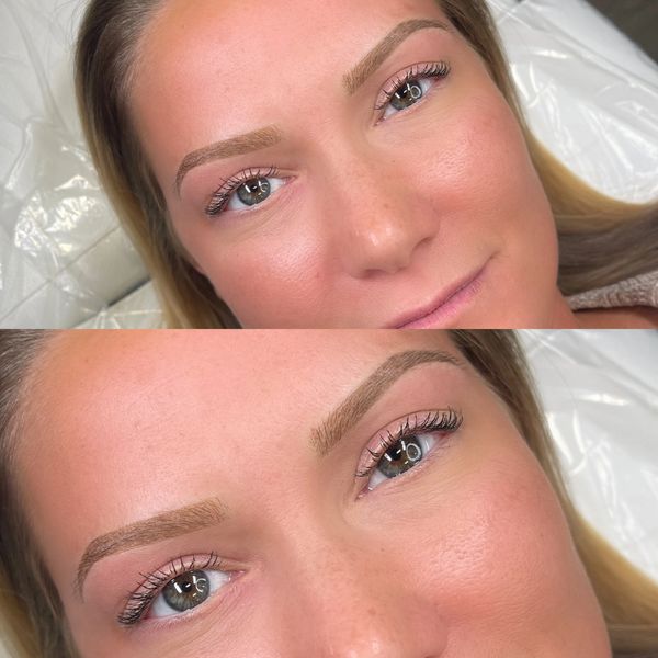 powder brows in nj combination brows