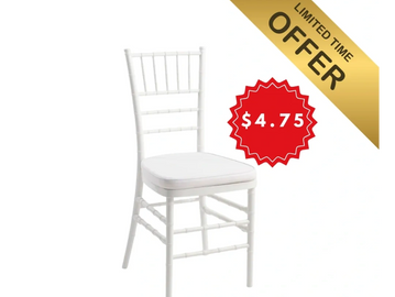 white chiavari chair 