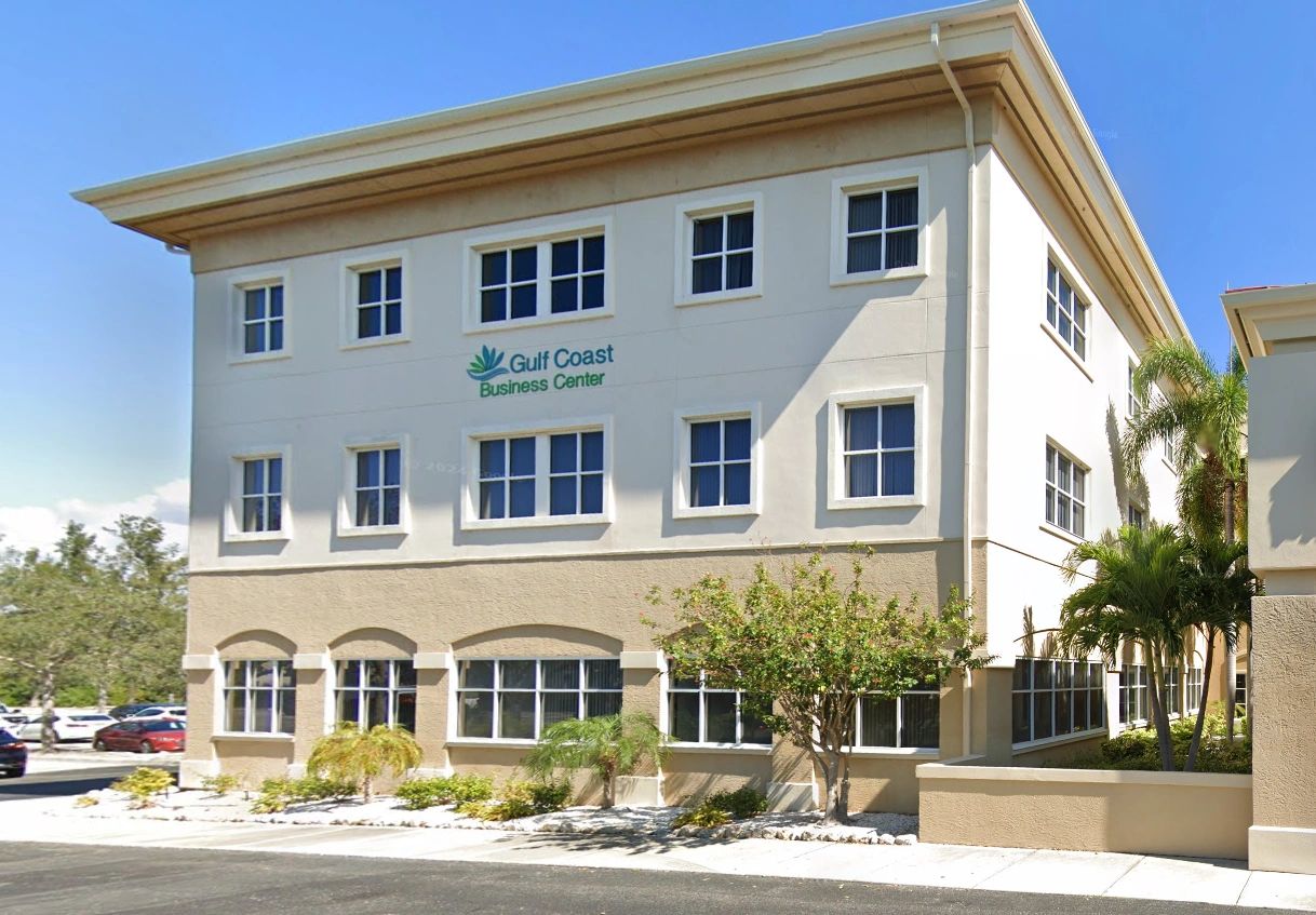 Exterior of Gulf Coast Executive Business Center in Venice, Florida