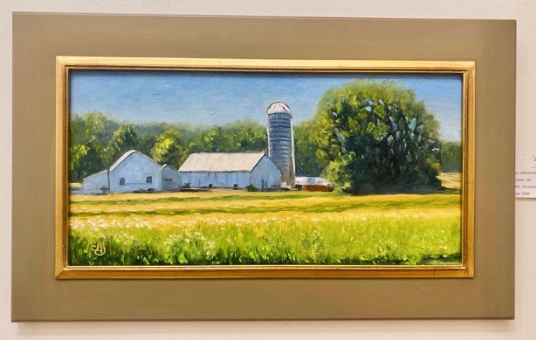 “Green Acres” (10x20 oil on board)