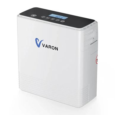 White Varon air purifier with digital display and control buttons.