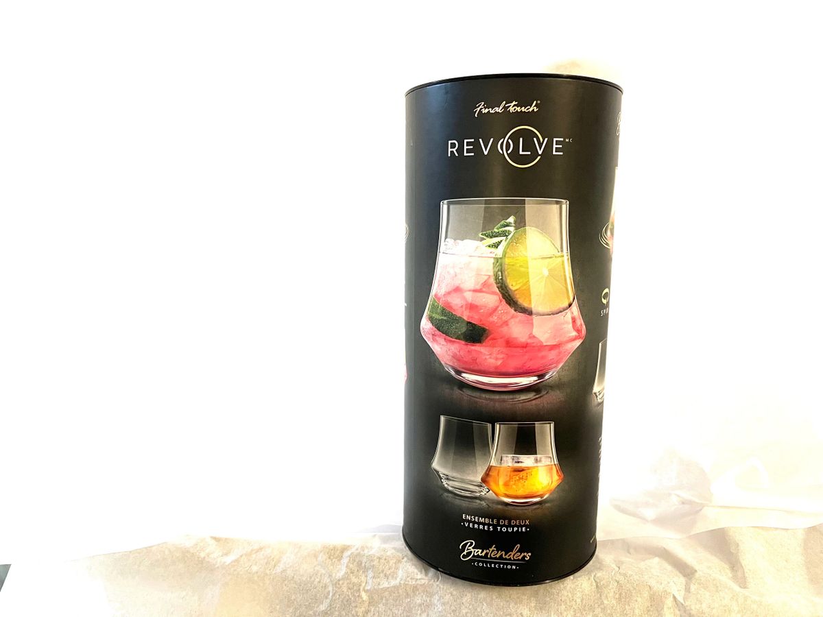 Spinning Glasses Set of 2