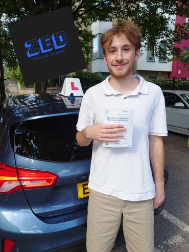 Harris passed 1st time at Wood Green test centre